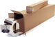Faltkarton Wellpappe L108xB108xH610mm einwellig braun