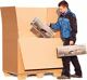 Palettencontainer Wellpappe L1180xB780xH550mm zweiwellig braun