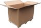 Faltkarton Wellpappe L1170xB780xH780mm dreiwellig braun
