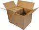Faltkarton Wellpappe L1195xB995xH870mm dreiwellig braun