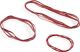 Gummiband flex.rot D40xB3mm Inh.1 kg,ca.1470 St.