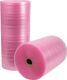 Luftpolsterfolie 3-lagig rosa,ESD B1200xL50xS100mm Noppen-D10xH4mm rosa,ESD