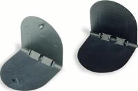 Kantenschutzecke Ku.schwarz L40xB40mm o.Dorn