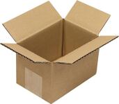 Faltkarton 1.20 Wellpappe L150xB100xH100mm einwellig braun
