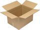 Faltkarton 1.30 Wellpappe L400xB300xH250mm einwellig braun