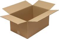 Faltkarton 1.30 Wellpappe L590xB390xH290mm einwellig braun