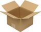 Faltkarton 2.20 Wellpappe L180xB180xH130mm zweiwellig braun