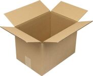 Faltkarton 2.20 Wellpappe L315xB225xH225mm zweiwellig braun