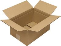 Faltkarton 2.20 Wellpappe L325xB220xH160mm zweiwellig braun