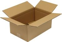Faltkarton 2.20 Wellpappe L380xB240xH170mm zweiwellig braun