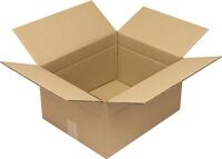 Faltkarton 2.30 Wellpappe L400xB325xH213mm zweiwellig braun