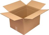 Faltkarton 2.30 Wellpappe L450xB350xH300mm zweiwellig braun