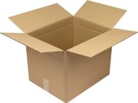 Faltkarton 2.30 Wellpappe L475xB375xH370mm zweiwellig braun