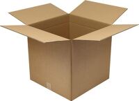 Faltkarton 2.30 Wellpappe L500xB500xH500mm zweiwellig braun