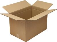 Faltkarton 2.30 Wellpappe L575xB370xH370mm zweiwellig braun