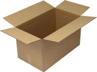 Faltkarton 2.50 Wellpappe L700xB400xH400mm zweiwellig braun