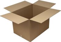 Faltkarton 2.50 Wellpappe L770xB570xH570mm zweiwellig braun