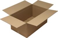 Faltkarton 2.50 Wellpappe L780xB480xH360mm zweiwellig braun