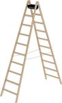 Sprossenstehleiter 2x10 Sprossen HO Leiterlänge 2910mm Arbeits-H.b.ca.4200mmMUNK