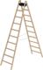 Sprossenstehleiter 2x10 Sprossen HO Leiterlänge 2910mm Arbeits-H.b.ca.4200mmMUNK
