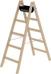 Sprossenstehleiter 2x5 Sprossen HO Leiterlänge 1510mm Arbeits-H.b.ca.2800mm MUNK