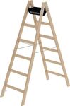 Sprossenstehleiter 2x6 Sprossen HO Leiterlänge 1790mm Arbeits-H.b.ca.3000mm MUNK
