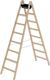 Sprossenstehleiter 2x8 Sprossen HO Leiterlänge 2340mm Arbeits-H.b.ca.3600mm MUNK