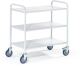 Bürowagen L890xB590xH900mm lichtgrau 3 BD ROLLCART