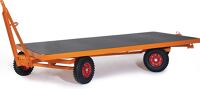 Industrieanhänger L2000xB1000mm Trgf.3000kg 2-Achs-Drehschemel-Lenkung Luft