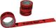 Warnklebeband PVC, NW-Nr.: 3000265560 PVC,Vorsicht Glas L.66, m,B.48mm rot Rl.ENVIROPACK