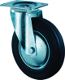 Lenkrolle D.200mm Trgf.205kg VG Platte L135xB110mm