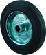 Ersatzrad D.200mm Trgf.205kg Gum.Achs-D.20mm Nabenl.60mm