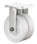 Bockrolle B15 Durchmesser, NW-Nr.: 3000275913 200mm Tragfähigkeit, 2000kg Polyamidrad Platte 175x140mm  
