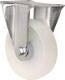 Bockrolle D.200mm Trgf.350kg PA Platte L135xB110mm TECWERK
