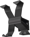 Wandgarderobe Alu.4HakenLänge 170mm tiefschwarz