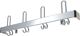 Wandgarderobe Alu.F1 naturf.3 Hut-/6 Mantelh.L.600mm Krone-D.55mm