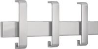 Einzelwandgarderobe Arosa H.190mm B.430mm T.80mm 3 Hut-/6 Mantelh.Alu.F1