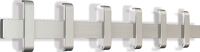 Einzelwandgarderobe Arosa H.190mm B.950mm T.80mm 6 Hut-/12 Mantelh.Alu.F1