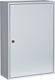 Schlüsselschrank H.270mm B.380mm T.205mm 250 Haken lichtgrau 1-türig