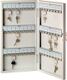 Schlüsselschrank 6750 H710xB380xT50mm 1-türig Zylinderschl.Anz.Hak.120