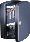 Schlüsselbox Key Box H202xB157xT75mm weiß Stahlbl.Anz.Hak.15 BURG-WÄCHTER