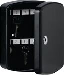 Schlüsselbox Key Box H255xB200xT75mm weiß Stahlbl.Anz.Hak.24 BURG-WÄCHTER