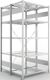 Steckregal CLIP 150 H2000xB1000xT2x500mm Grundregal verz.2x5Stahlböden META