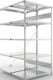 Steckregal CLIP 150 S3 H2000xB1000xT2x600mm Anbauregal verz.2x5Stahlböden META
