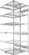 Steckregal CLIP 150 S3 H2500xB1000xT2x600mm Anbauregal verz.2x6Stahlböden META