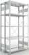 Steckregal CLIP 150 S3 H2000xB1000xT2x300mm Grundregal verz.2x5Stahlböden META