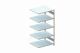 Steckregal CLIP 230 S3 H2000xB1000xT800mm Anbauregal verz.5 Stahlböden META