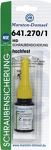 Schraubensicherung, NW-Nr.: 4000353004 641.270 10g hf.mv.grün, NSF P1 Flasche MARSTON   