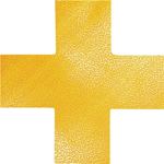 Stellplatzmarkierung Form Kreuz selbstkl.signalgelb 20 St.Krt.DURABLE