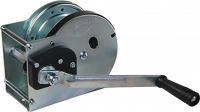 Seilwinde Zugkr.350kg Seil-D.3mm Seilaufnahme 8m selbstbremsend verz.